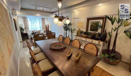 Apartamento com 2 dormitórios à venda, 120 m² por R$ 1.300.000,00 - Aparecida - Santos/SP
