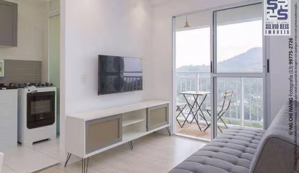 Apartamento com 2 dormitórios à venda, 54 m² por R$ 380.000,00 - Morro de Nova Cintra - Santos/SP