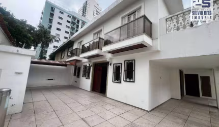 Casa com 4 dormitórios para alugar, 276 m² por R$ 14.400,00/mês - Ponta da Praia - Santos/SP