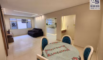 Apartamento com 2 dormitórios com 1 suíte à venda, 83 m² por R$ 680.000 - Ponta da Praia - Santos/SP