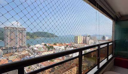 Apartamento com 3 dormitórios à venda, 133 m² por R$ 1.680.000,00 - Ponta da Praia - Santos/SP