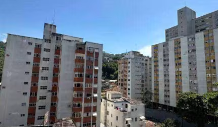 Kitnet com 1 dormitório para alugar, 50 m² por R$ 1.900,00/mês - José Menino - Santos/SP