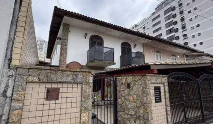 Casa com 6 dormitórios à venda, 251 m² por R$ 2.400.000 - Ponta da Praia - Santos/SP