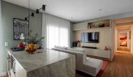 Apartamento novo no Saguaçú