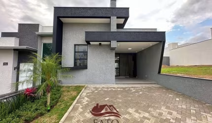 Linda casa térrea nova com ótimo acabamento