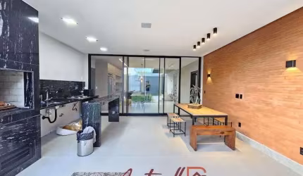 Linda Casa Alto Padrão - 3 Quartos/Suíte/Linear - Alphaville Jacuhy - Serra ES