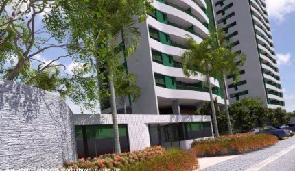 Apartamento para Venda em Natal, Capim Macio, 3 dormitórios, 4 suítes, 2 banheiros, 2 vagas