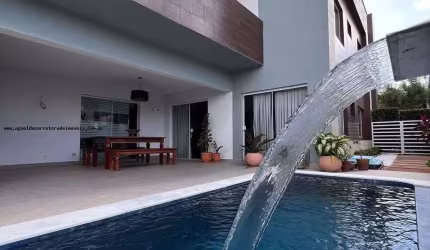 Casa em Condomínio para Venda em Parnamirim, Pium, 5 dormitórios, 4 suítes, 5 banheiros, 4 vagas
