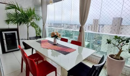 Apartamento para Venda em Natal, Lagoa Nova, 4 dormitórios, 4 suítes, 5 banheiros, 4 vagas