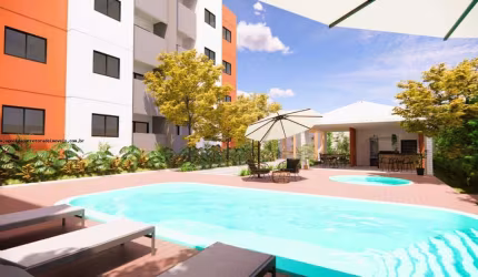 Apartamento para Venda em Natal, PONTA NEGRA, 2 dormitórios, 1 suíte, 2 banheiros, 1 vaga