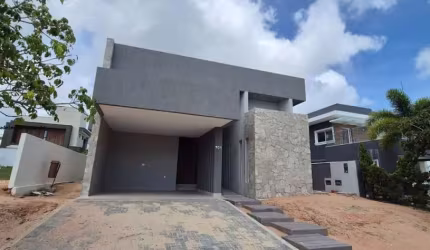 Casa em Condomínio para Venda em Parnamirim, Pium (Distrito Litoral), 3 dormitórios, 3 suítes, 4 banheiros, 4 vagas