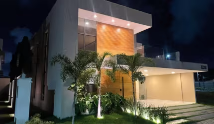 Casa em Condomínio para Venda em Natal, Candelária, 4 dormitórios, 4 suítes, 5 banheiros, 4 vagas