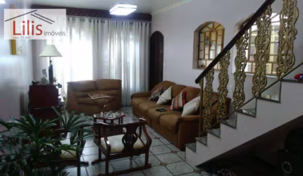 Sobrado amplo 3 Dorm., 4 vagas - Vila Formosa, permuta menor