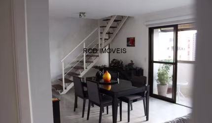 Cobertura de luxo: 4 quartos, 2 suítes, 2 salas, 5 banheiros, 3 vagas, 210m²