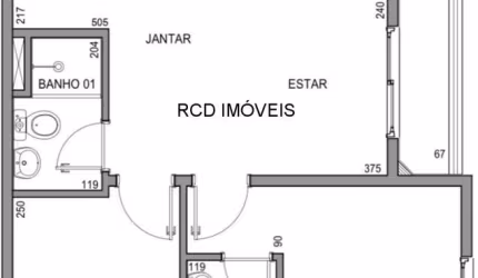 APARTAMENTO NO JAGUARÉ NA PLANTA SET/25 - 2 QUARTOS (SUITE), VAGA, VARANDA GOURMET E LAZER COMPLETO
