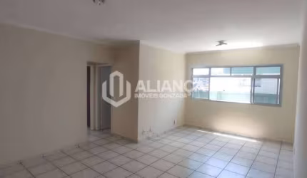 Apartamento com 2 dormitórios para alugar, 101 m² por R$ 4.000,02/mês - Macuco - Santos/SP