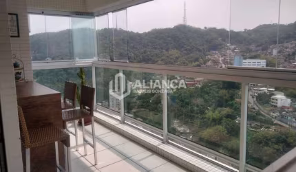 R-Apartamento com 2 dormitórios à venda, 77 m² por R$ 670.000 - José Menino - Santos/SP