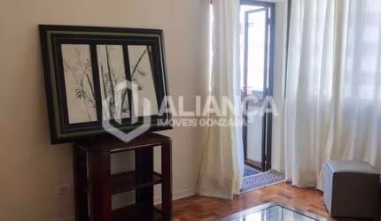 Apartamento de 1 Dormitórios Prédio Frente Mar