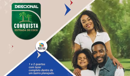Lançamento apartamento 2/4 - Conquista Estrada do Coco