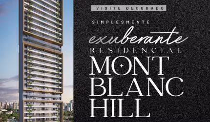 Mont Blanc Hill - Apartamento 3 Suítes e 2 vagas