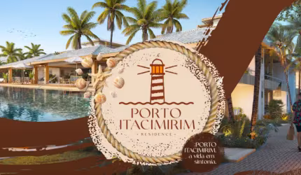Porto Itacimirim Residence - Apartamento 2 suites e 2 vagas