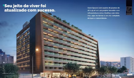 Art Studio - Apartamentos tipo Open Spaces de 18 a 45m²