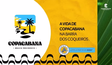 Copacabana Beach Residence - Lotes a partir de 200m ² pé na areia