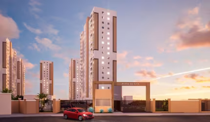 PORTAL DE PIATÃ - Apartamento 2/4 e 1 vaga