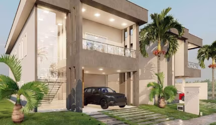 Casa em condomínio fechado com 4 quartos à venda na MA-203, 1212, Araçagy, Paço do Lumiar por R$ 2.200.000