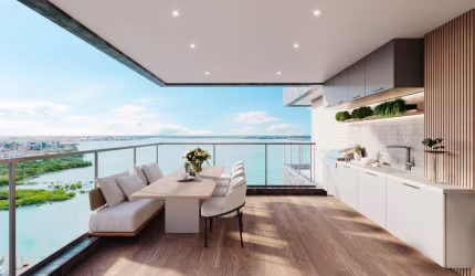 Apartamento com 3 quartos à venda na Nina Rodrigues, 15131, Ponta D'Areia, São Luís por R$ 1.629.800