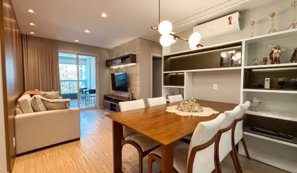 Apartamento 2 suítes à venda - Totalmente mobiliado - 2 vagas de garagem - Torreville - Gleba Palhano