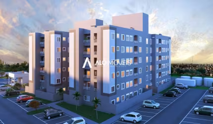 Apartamento com 2 quartos à venda na Avenida Brasília, 157000, Novo Mundo, Curitiba por R$ 296.990