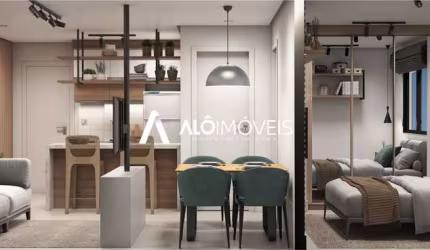 Apartamento com 2 quartos à venda na Rua Tibagi, 740, Centro, Curitiba por R$ 334.408