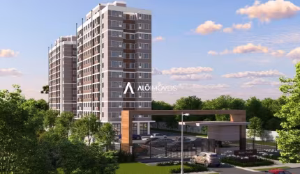 Apartamento com 2 quartos à venda na Rua Aluízio Finzetto, 3511, Prado Velho, Curitiba por R$ 339.200
