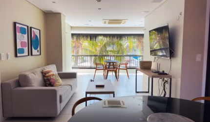 Apartamento 90m2 a Beira mar no Porto das Dunas, Aquiraz-CE
