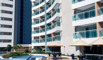 Apartamento para Locação no Edifício Fortaleza Sul - 54m², 2 Quartos (1 Suíte), Infraestrutura Completa!