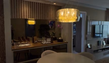 BELISSIMO APTO NO COND. CORAL GABLES - 3 QUARTOS SENDO 1 SUÍTE, FINO ACABAMENTO - WHATSAPP 9298144-1596