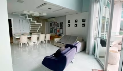 BELISSIMA COBERTURA NO COND. ILHA BELLA - 4 SUÍTES, 306m2, MOBILIADO - WHATSAPP 929 8144-1596