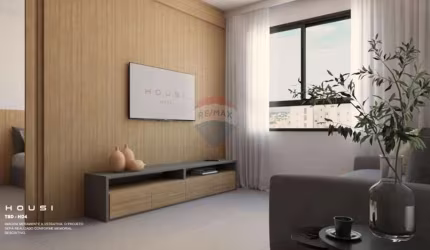 Empreendimento Housi - Apartamentos tipo estúdios à partir de 32,14 m² em Bento Ferreira