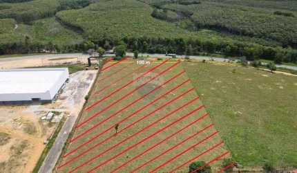 Terreno à venda com cerca de 47mil m² e 100m de frente para a BR 101 na Serra