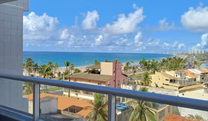 Alugo Apartamento Piatã Mobiliado com Vista para o Mar – 60m² | 2 Quartos (1 Suíte) – Estrutura Completa