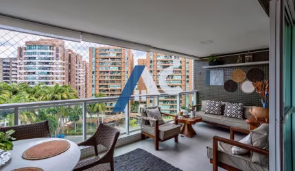 Apartamento Alto Padrão com 3 suítes, sendo a Master com closet, 141 M² em Alphaville 1