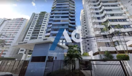 Aluguel amplo e espaçoso apartamento 3/4 com 2 suítes no Itaigara - andar alto