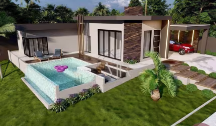 Casa Térrea com 3 suítes à venda, 204 m² por R$ 1.900.000 - Condomínio Shambala III - Atibaia/SP