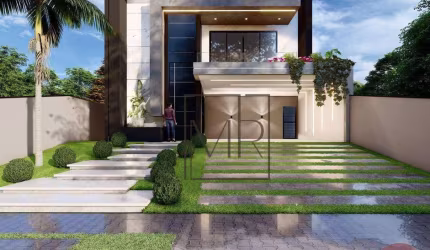 Casa com 5 dormitórios à venda, 307 m² por R$ 2.790.000,00 - Figueira Garden - Atibaia/SP