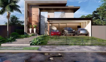 Casa com 4 dormitórios à venda, 299 m² por R$ 2.790.000,00 - Figueira Garden - Atibaia/SP