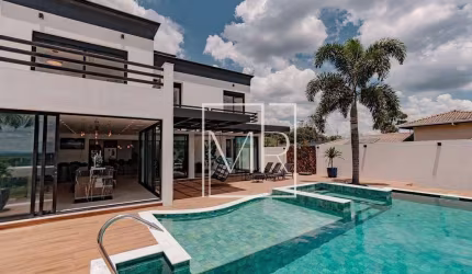 Casa com 4 dormitórios à venda, 365 m² por R$ 3.800.000,00 - Condomínio Residencial Shambala III - Atibaia/SP