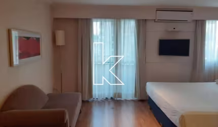 Flat com 1 quarto à venda na Rua Tuim, 18, Vila Nova Conceição, São Paulo por R$ 847.000