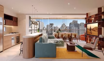 Apartamento com 3 quartos à venda na Alameda dos Nhambiquaras, 1375, Moema, São Paulo por R$ 2.010.370