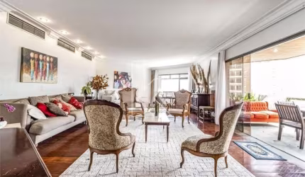 Apartamento com 4 quartos à venda na Alameda Jauaperi, 290, Moema, São Paulo por R$ 7.499.999